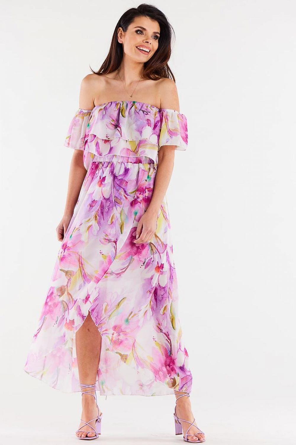 Chemisier model 196623 awama