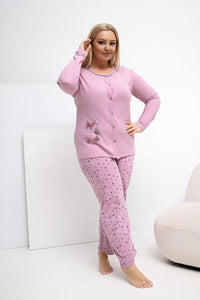 Pyjama Taille Plus Forever Pink