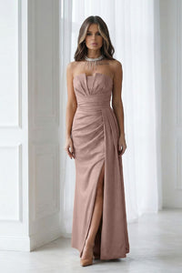 Robe longue Bicotone