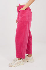 Pantalon en velours côtelé model 225095 Rue Paris