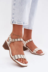 Sandales à talons Step in style