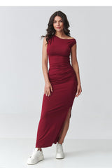 Robe de jour model 225654 Makadamia
