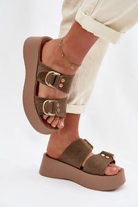 Sandales à plateforme Step in style