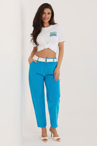 Pantalon en velours côtelé Italy Moda