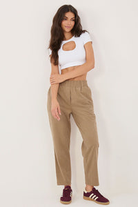 Pantalon en velours côtelé Rue Paris