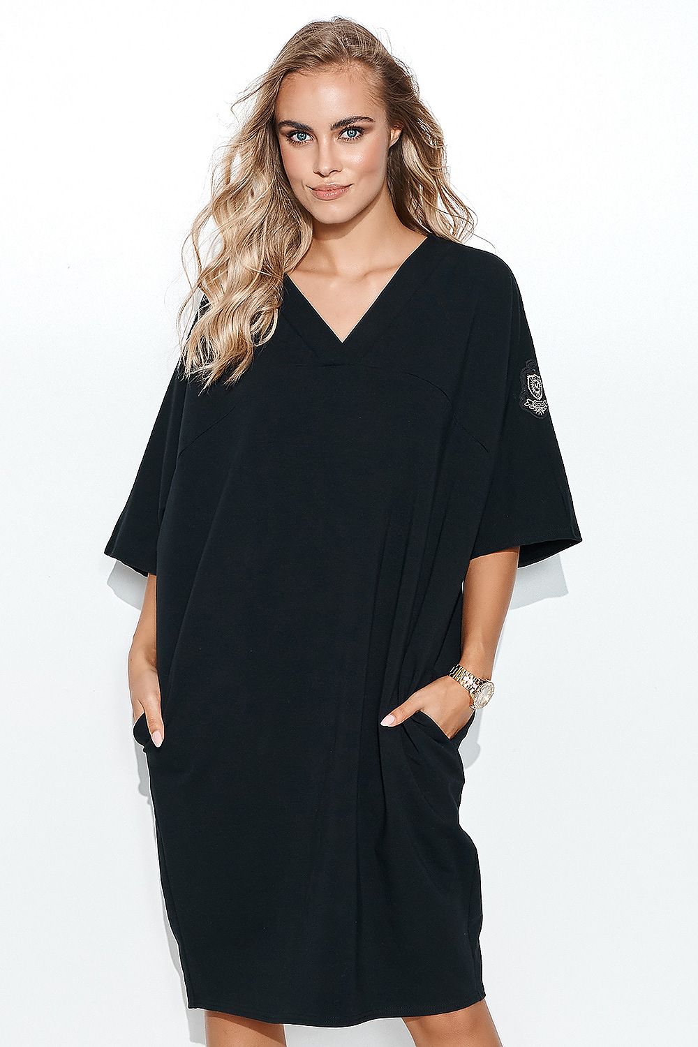 Robe de jour model 162225 Makadamia