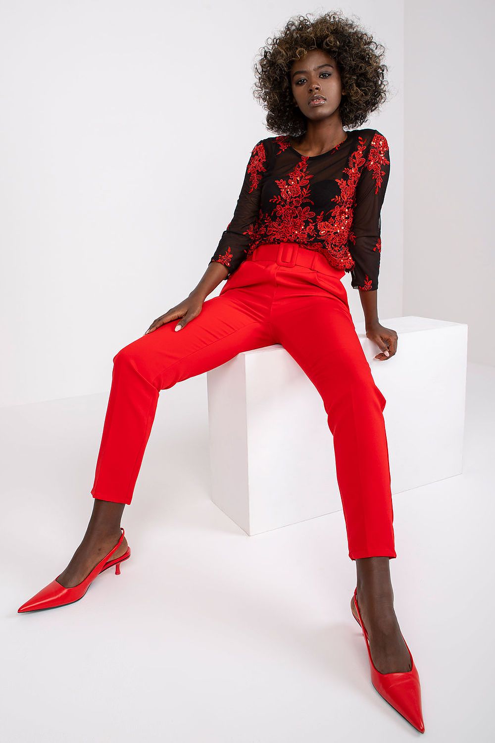 Pantalon femme model 166888 Italy Moda