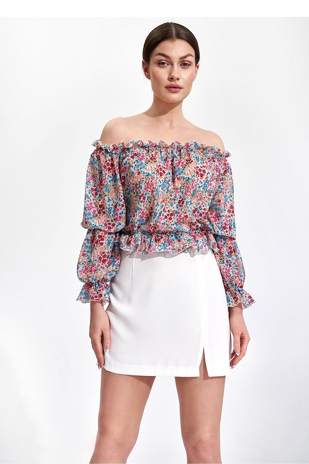 Jupe courte model 167221 Figl