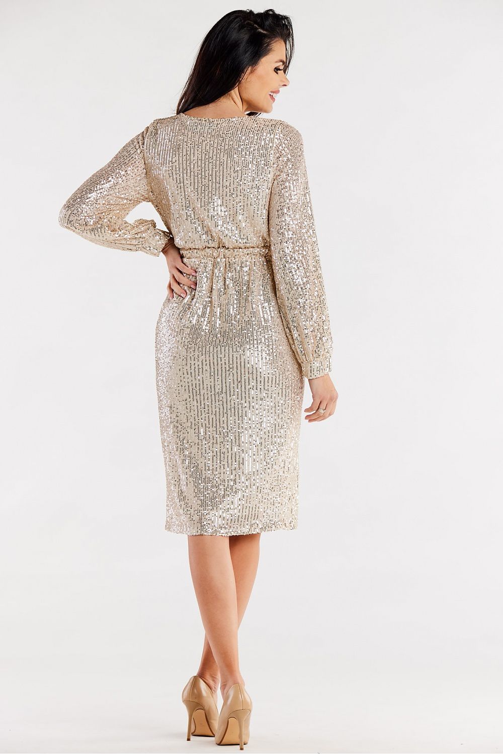 Robe de soirée model 174356 awama