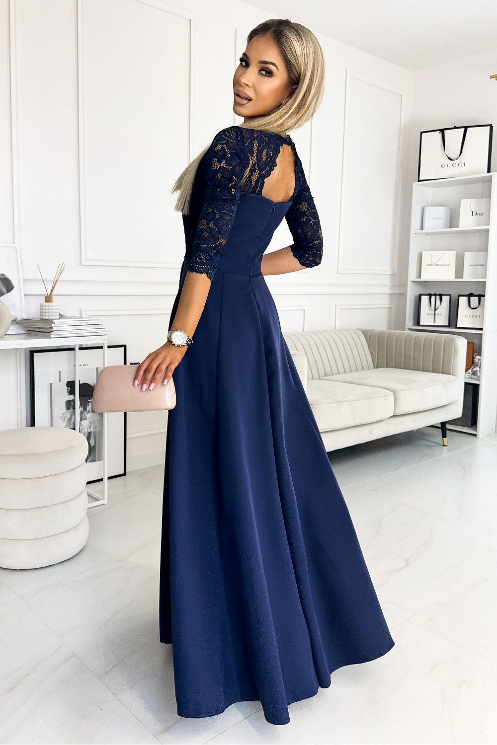 Robe longue model 177069 Numoco