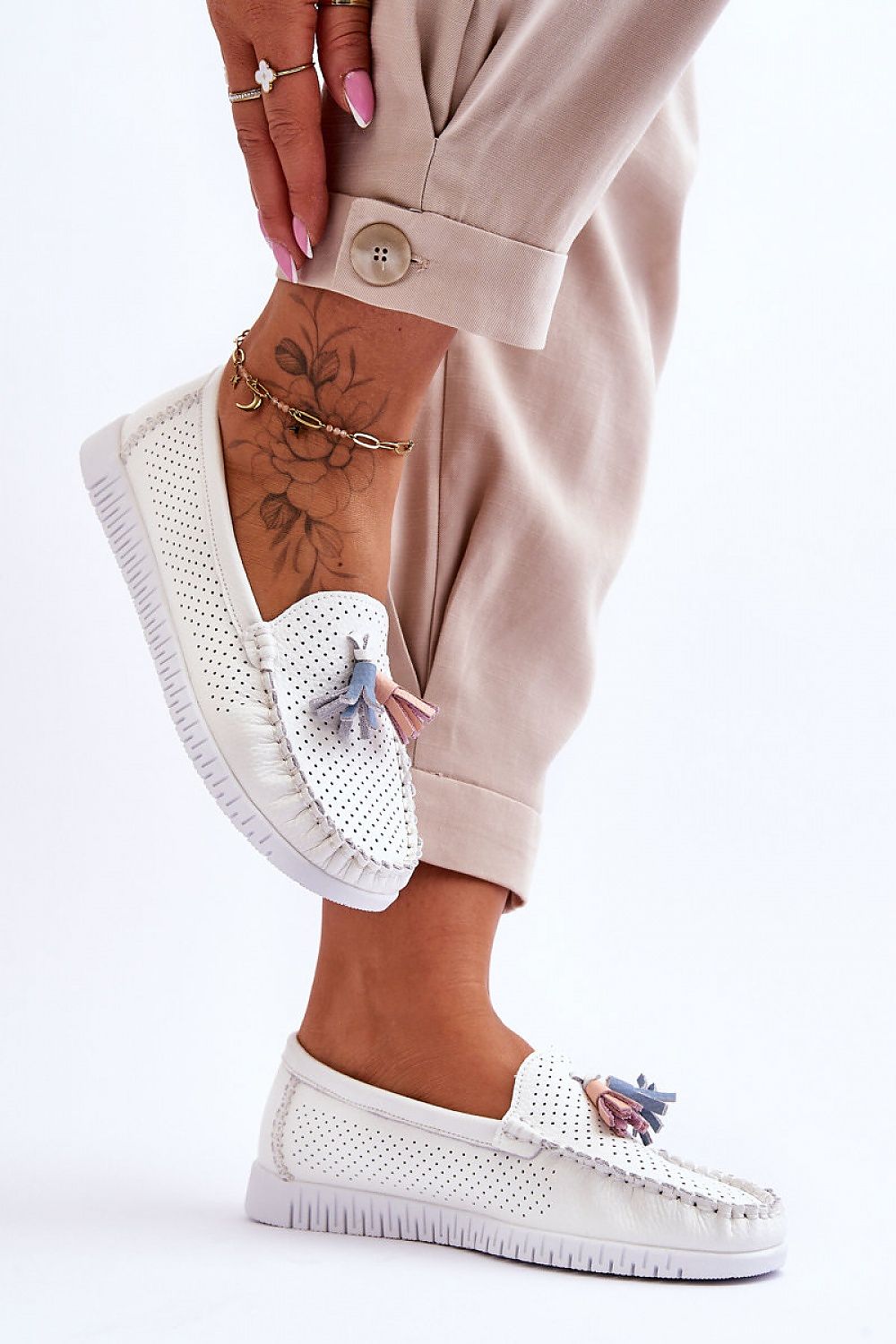 Moccasins model 180117 Step in style