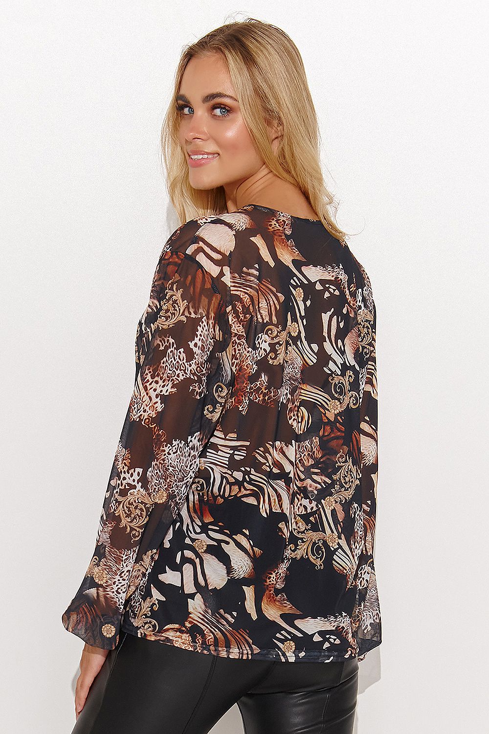 Chemisier model 184381 Makadamia