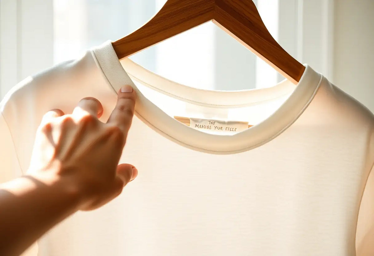 Mainenance d'un tee-shirt en coton qui s'est rétréci