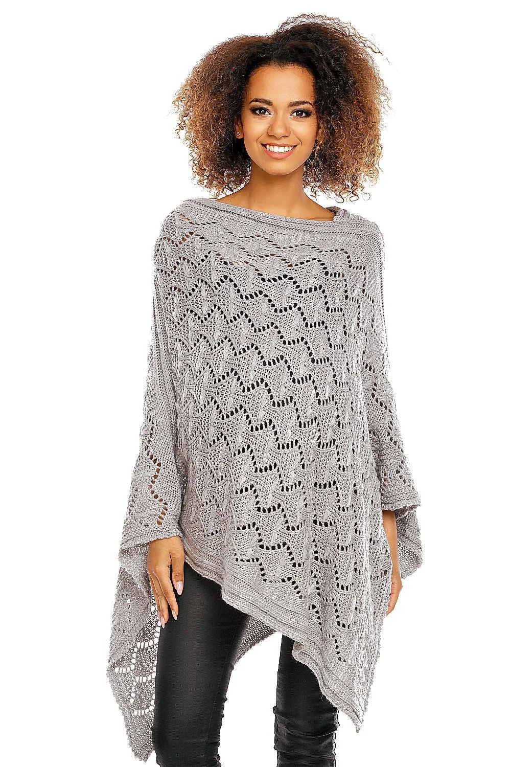 Cardigan de grossesse en maille ajourée élégant et confortable pour soirées fraîches femmes enceintes