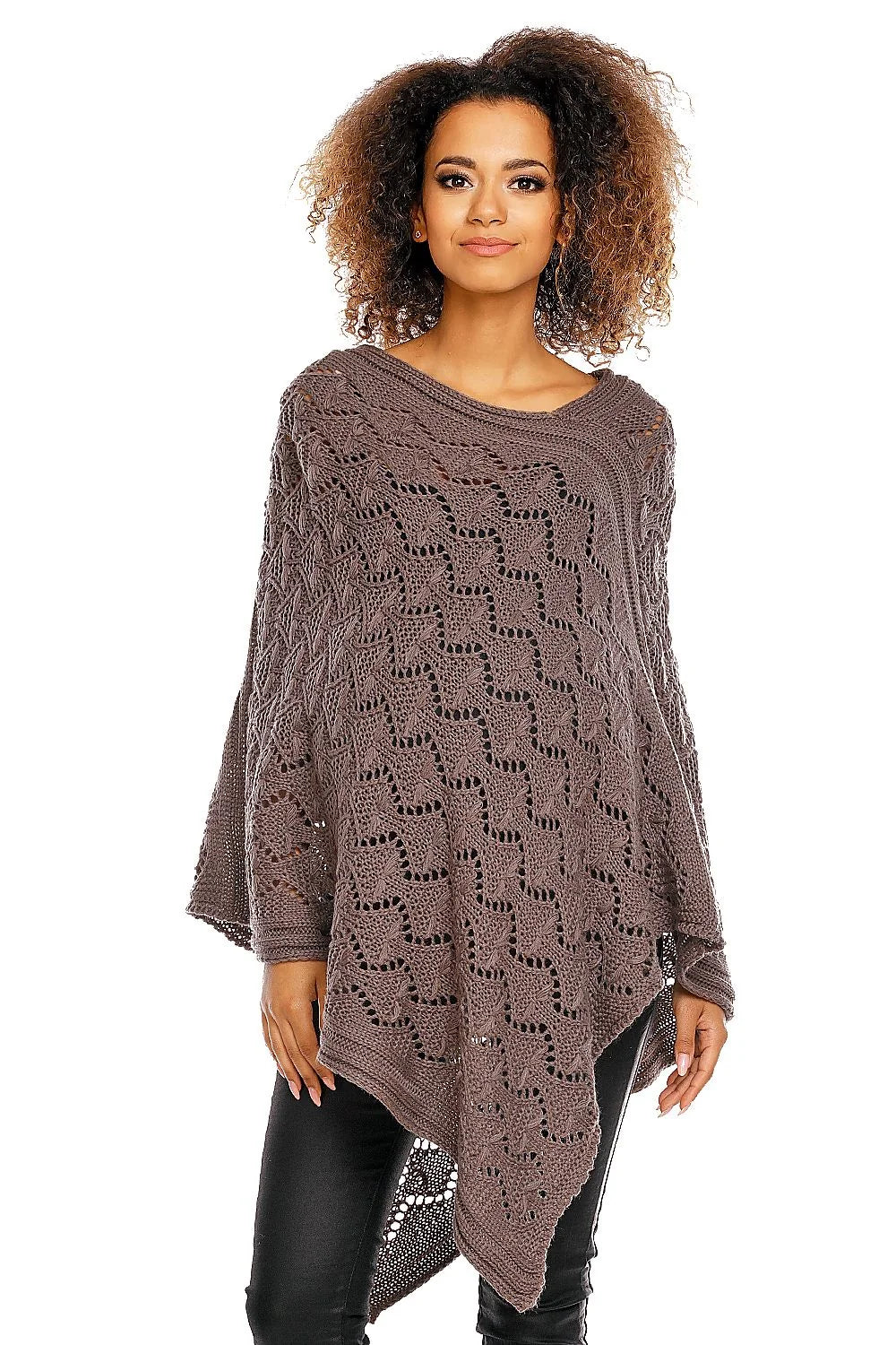 Cardigan de grossesse en maille ajourée élégant et confortable pour soirées fraîches femmes enceintes