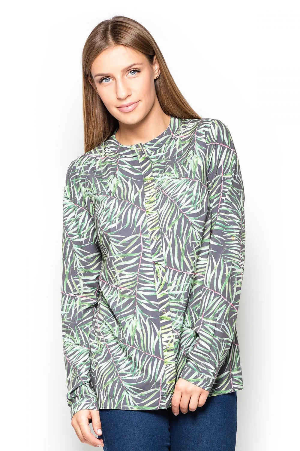 Chemise manche longue Katrus coton élégante et confortable pour femmes modernes style intemporel au quotidien