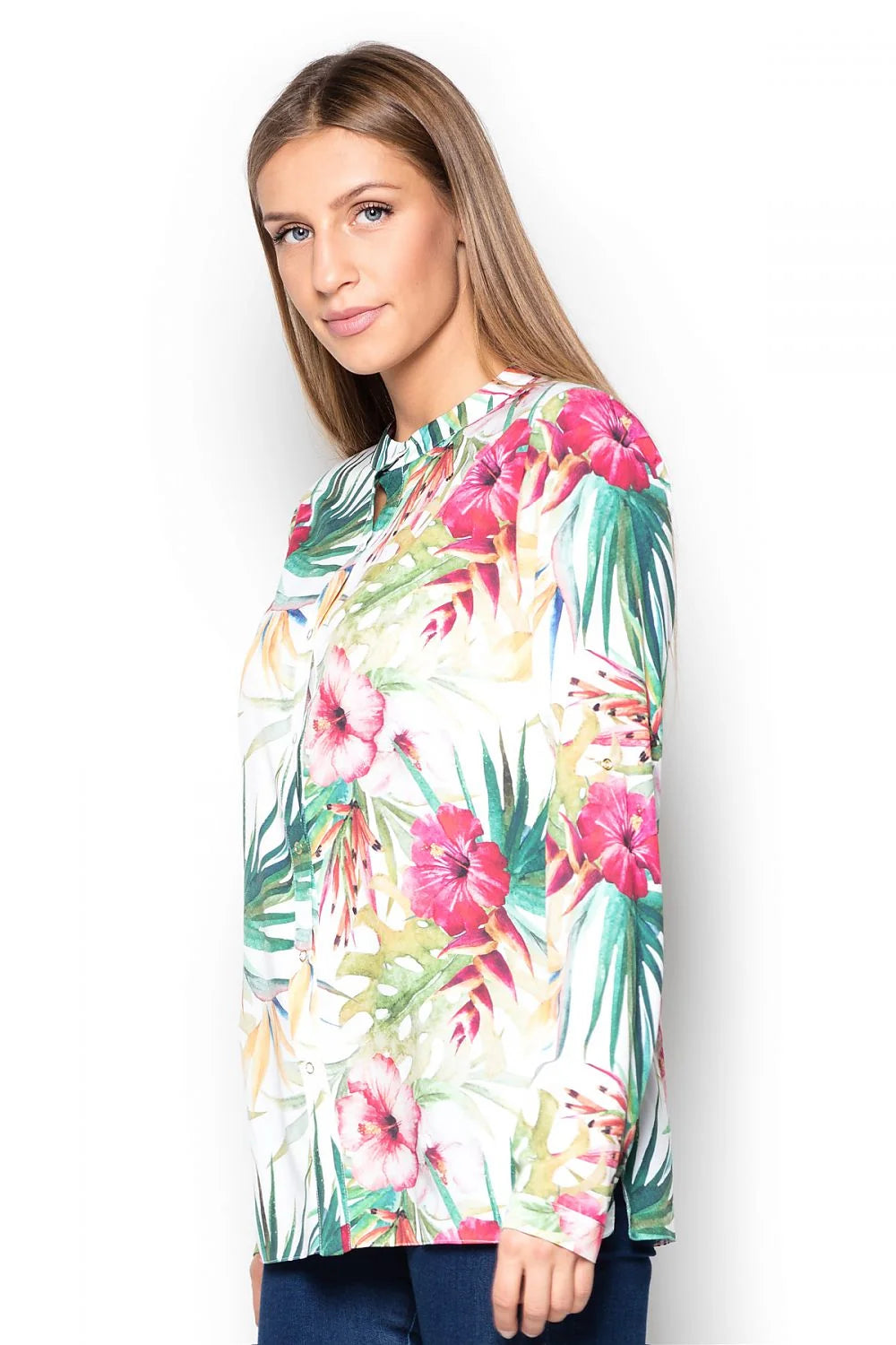 Chemise manche longue Katrus coton élégante et confortable pour femmes modernes style intemporel au quotidien