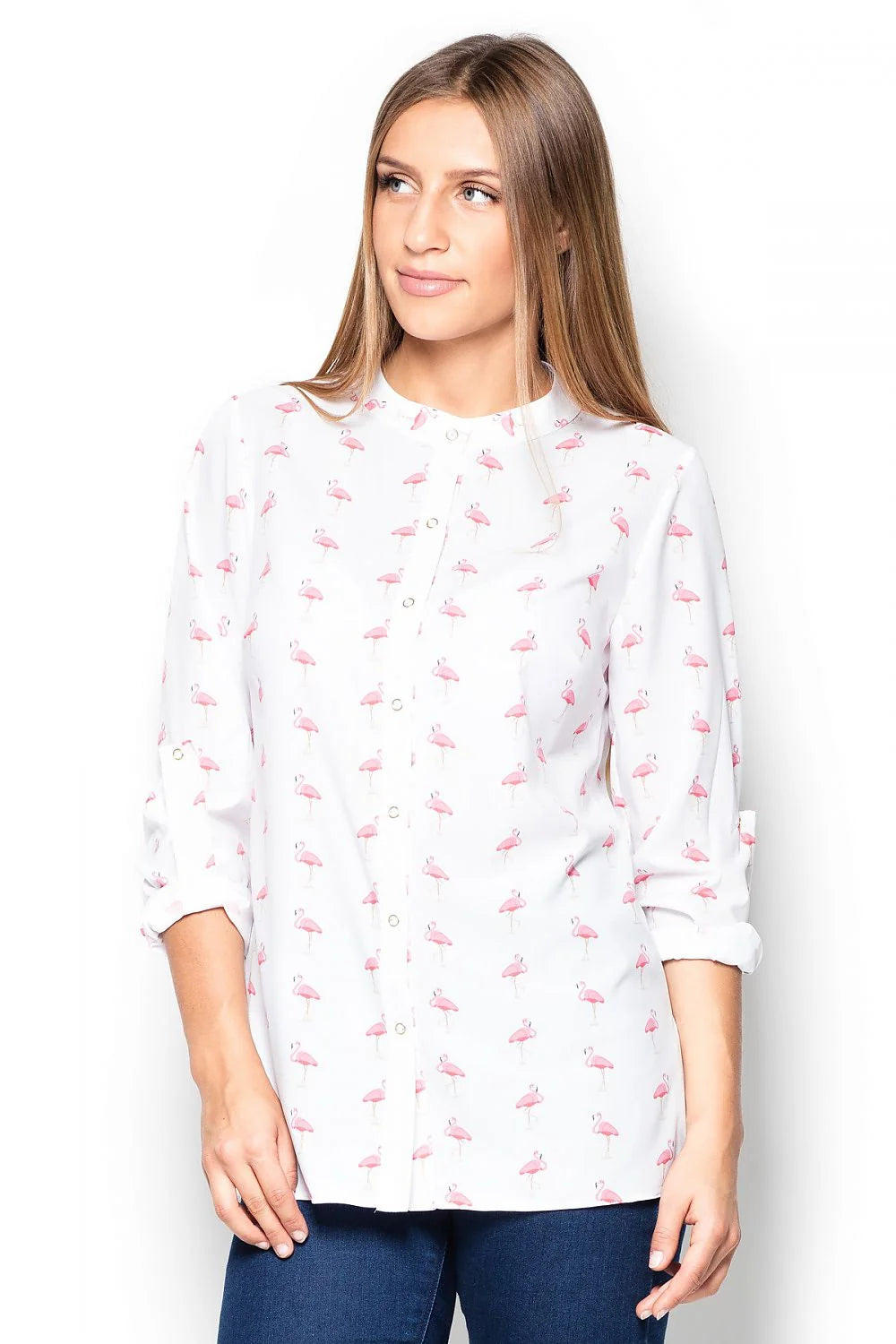 Chemise manche longue Katrus coton élégante et confortable pour femmes modernes style intemporel au quotidien