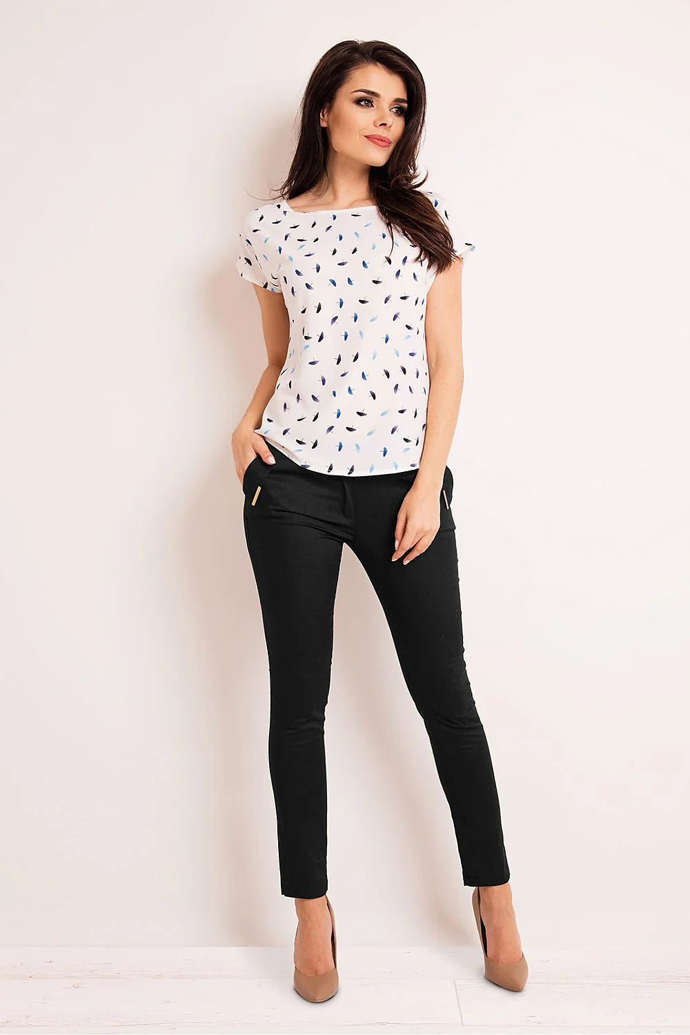 Chemisier coton élégant moderne confortable parfait pour bureau sorties style raffiné femmes tendance incontournable