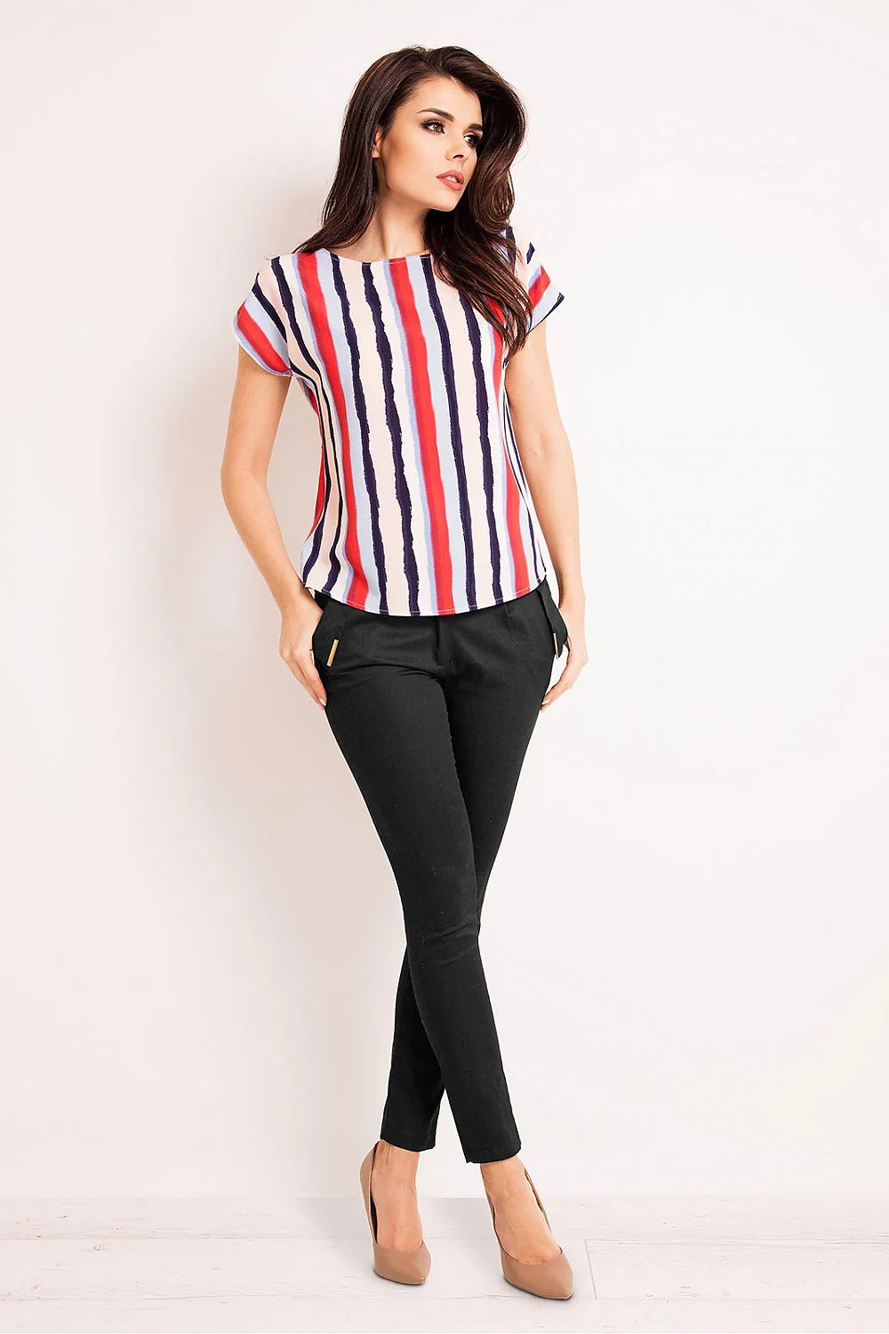 Chemisier coton élégant moderne confortable parfait pour bureau sorties style raffiné femmes tendance incontournable