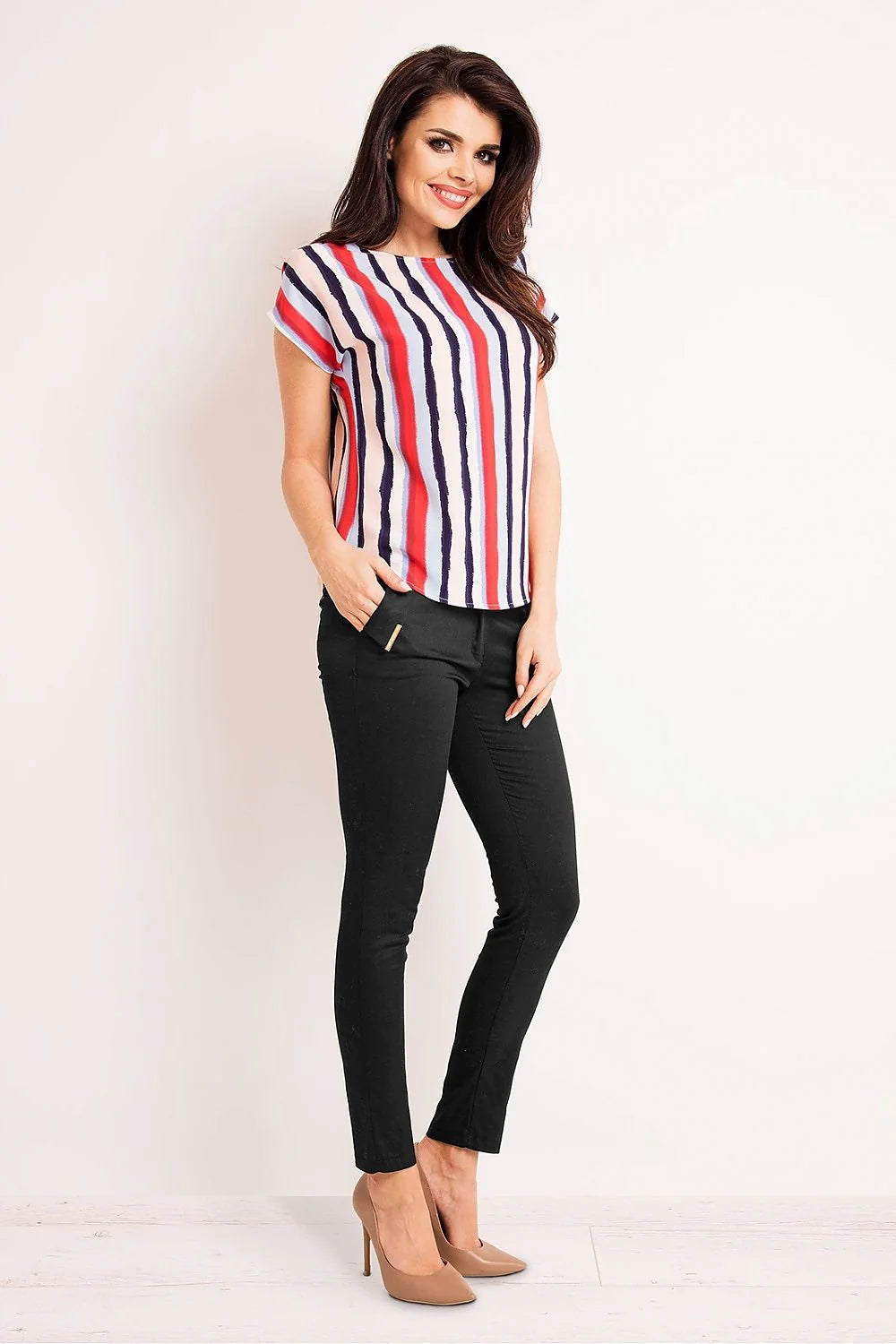 Chemisier coton élégant moderne confortable parfait pour bureau sorties style raffiné femmes tendance incontournable
