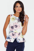Chemisier en polyester Figl élégant et intemporel pour sublimer silhouette moderne en toute occasion