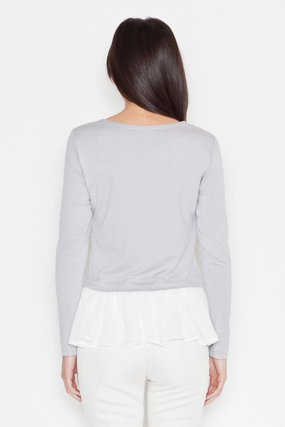 Chemisier Katrus en coton élégant et confortable avec volants féminins pour toutes occasions chic femmes