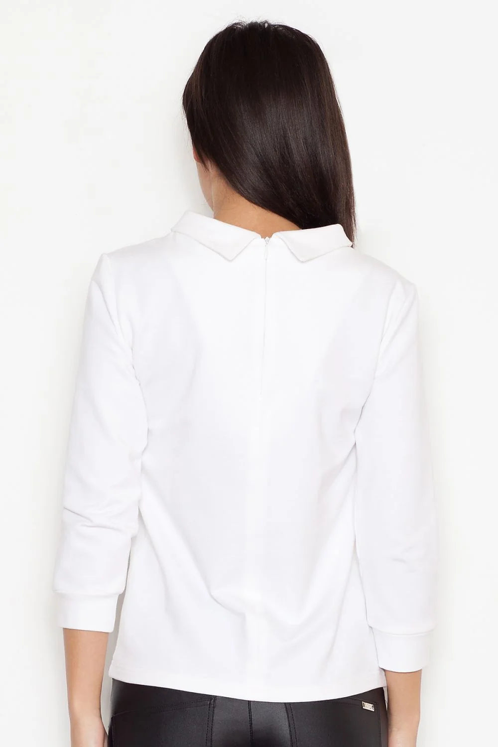 Chemisier rose en coton style décontracté manches longues élégant et confortable pour femme moderne