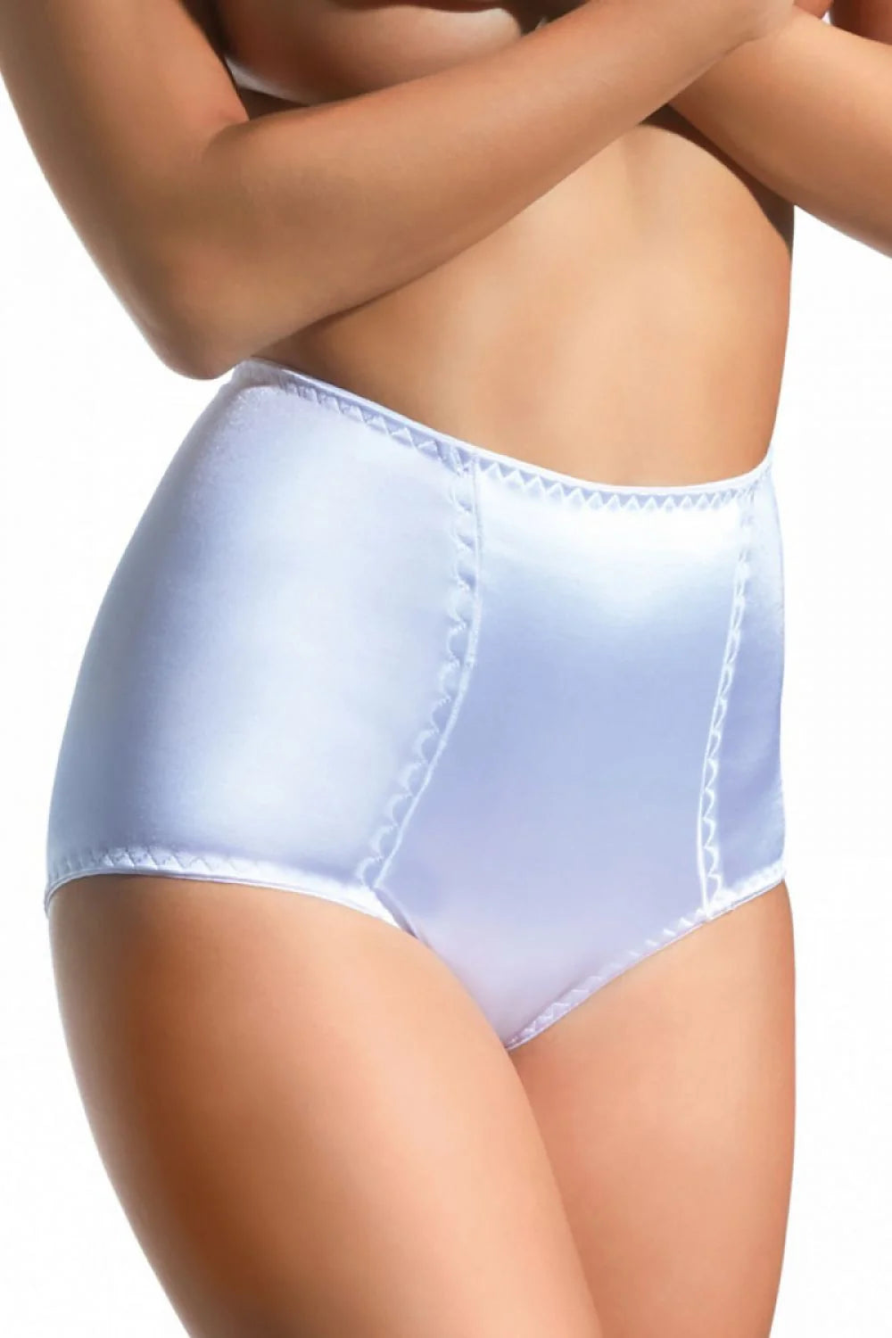 culotte Babell gainante taille haute sculptante satinée extensible polyamide élasthanne maintien abdominale couvrance finitions soignées bords élastiqués discrets