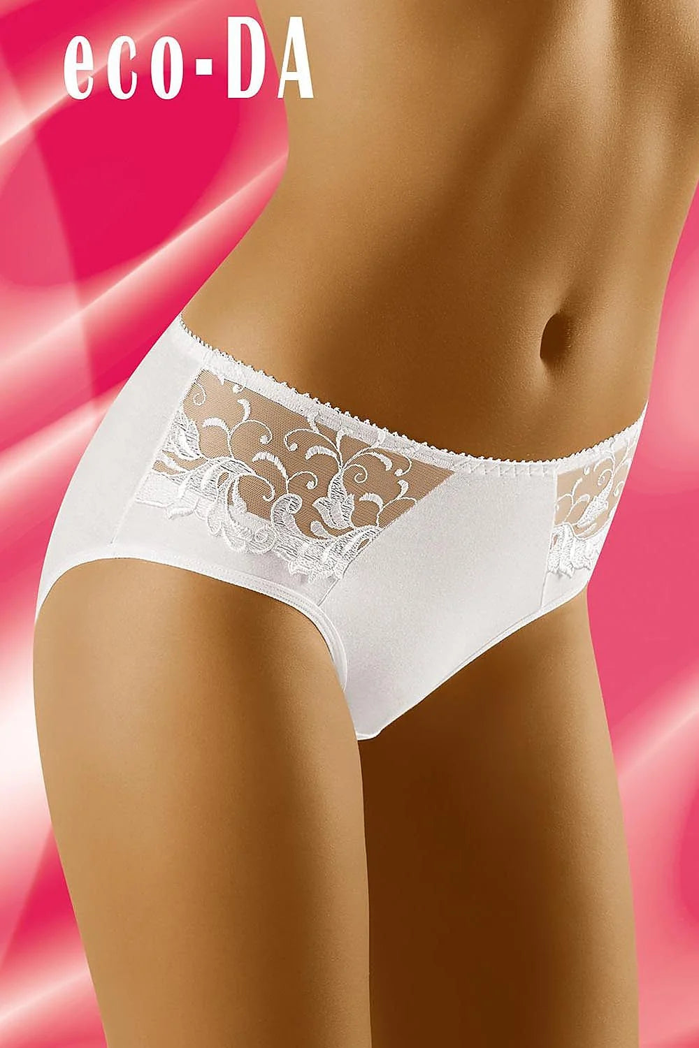 culotte dentelle noire taille haute confortable sexy couvrante microfibre extensible panneaux tulle brodé floral transparent subtil bordure élastiquée dentelée maintien
