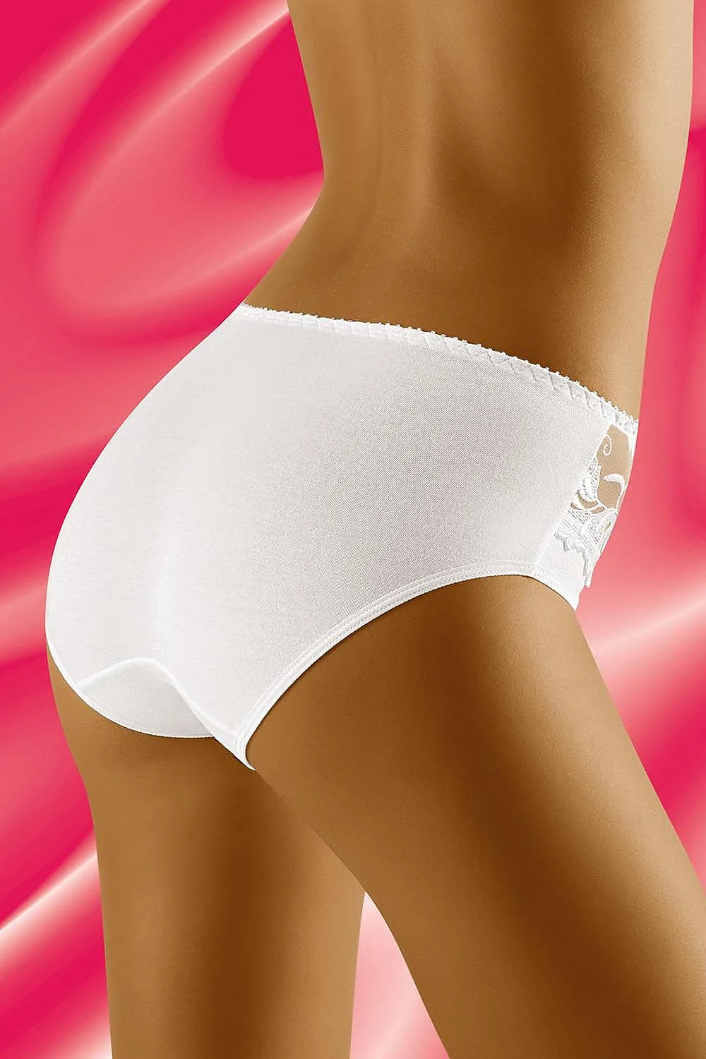 culotte dentelle noire taille haute confortable sexy couvrante microfibre extensible panneaux tulle brodé floral transparent subtil bordure élastiquée dentelée maintien