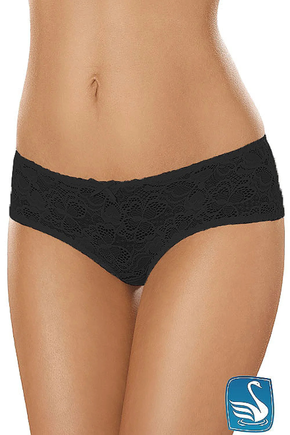 Culotte en dentelle blanche romantique transparente féminine élégante florale confortable pour une allure séduisante