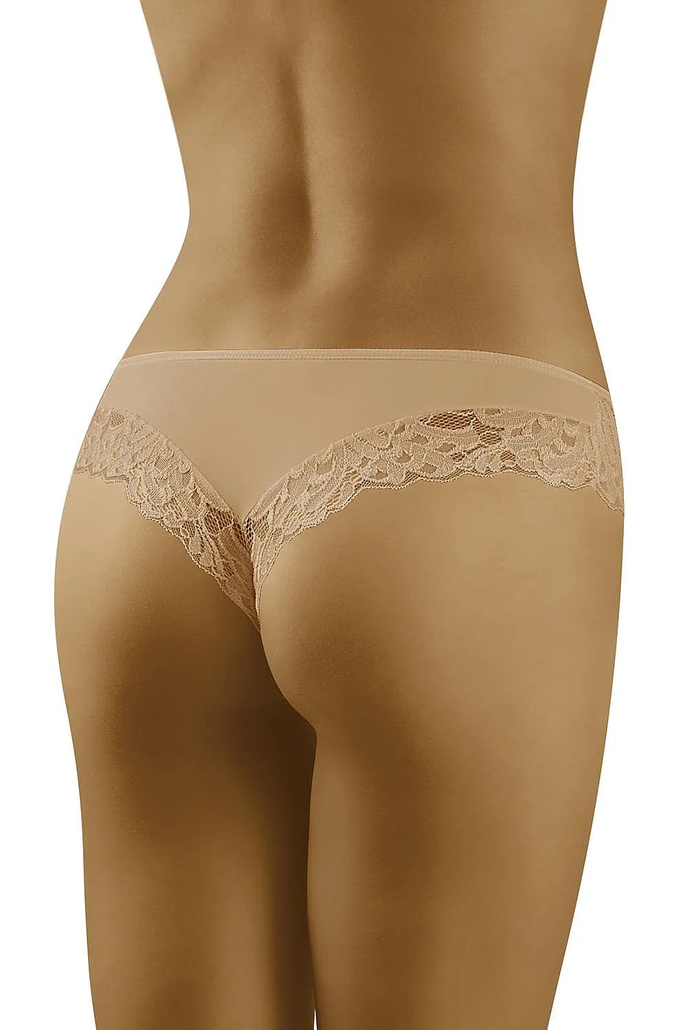 Culotte en dentelle florale sexy élégante tulle blanc pour femme audacieuse et raffinée lingerie