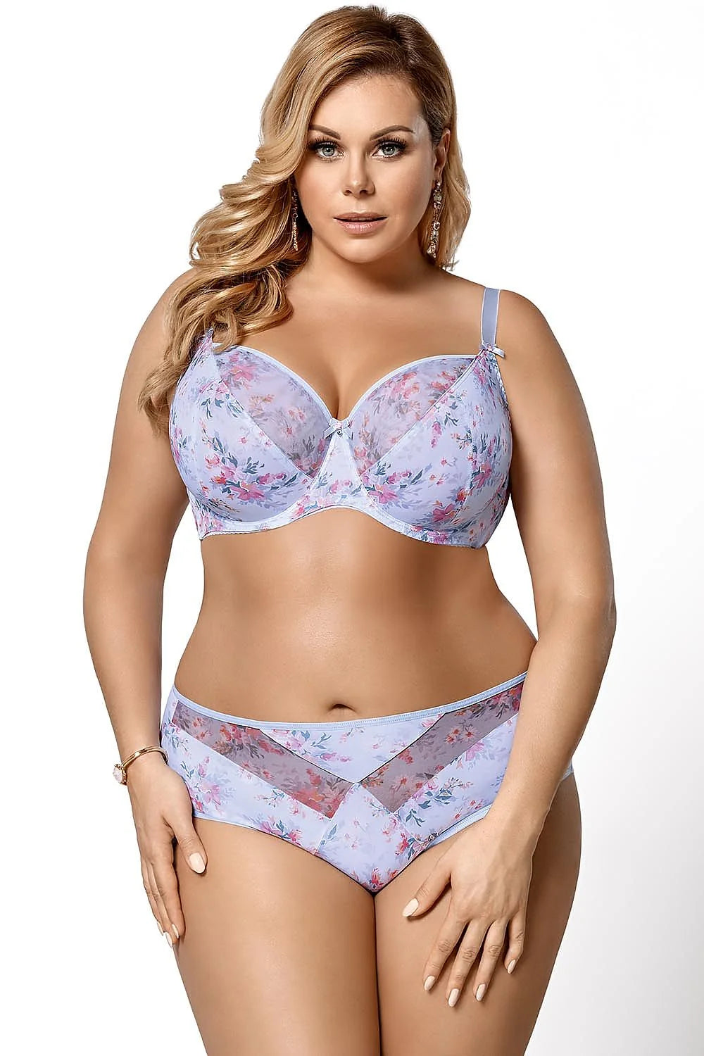 Culotte en microfibre Gorsenia Lingerie élégante motif floral confort quotidien pour femmes modernes et actives