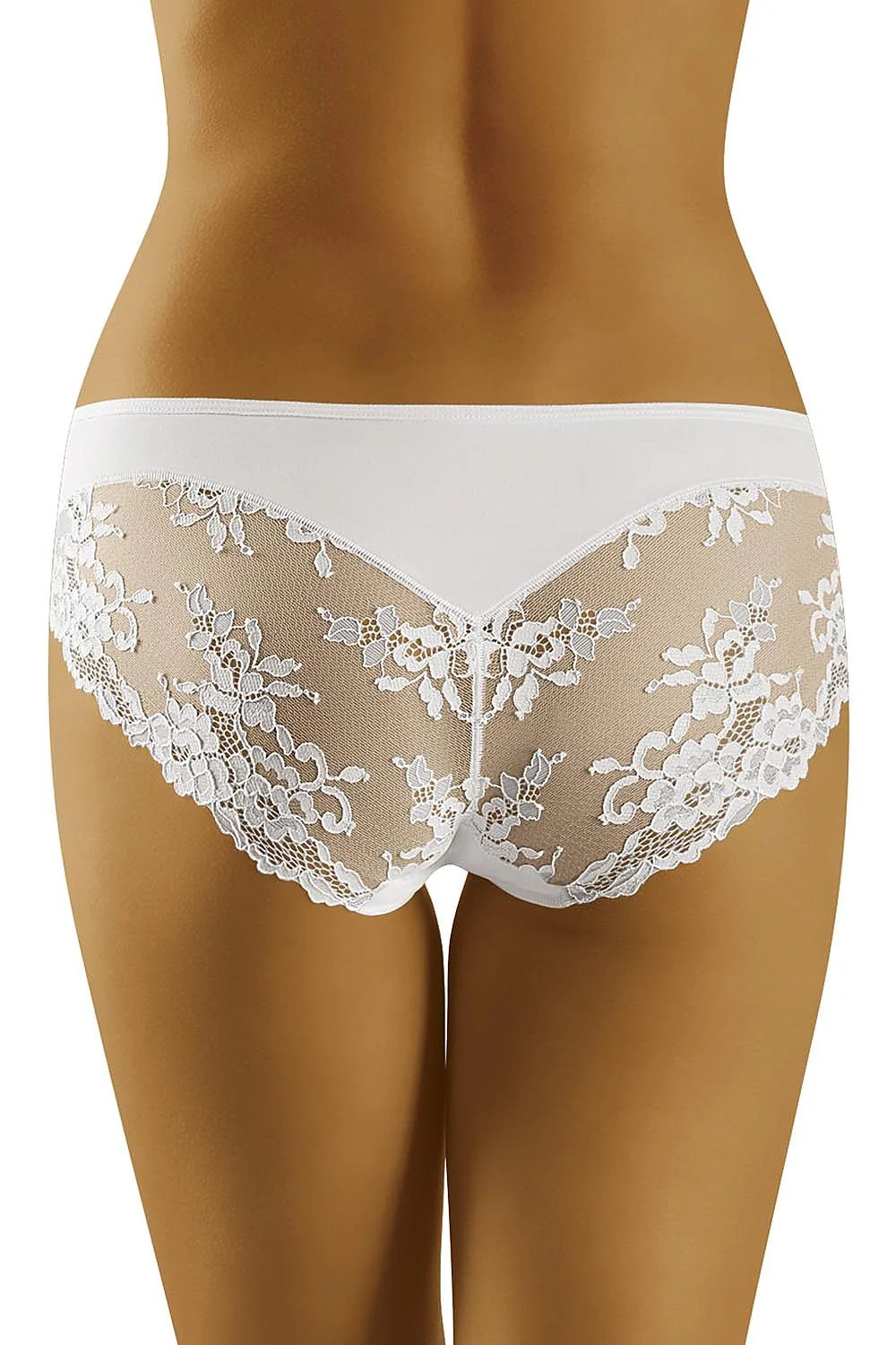 Culotte en microfibre noire sexy et confortable avec dentelle florale élégante pour femmes modernes