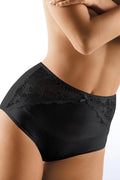 Culotte haute en dentelle noire élégante pour un style raffiné et confort féminin garanti
