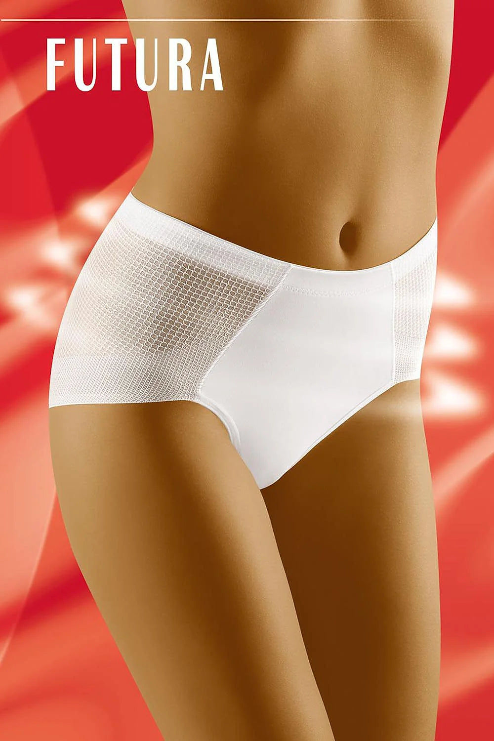 Culotte haute synthétique noire moderne texturée confortable transparente gainante pour silhouette féminine élégante et sensuelle