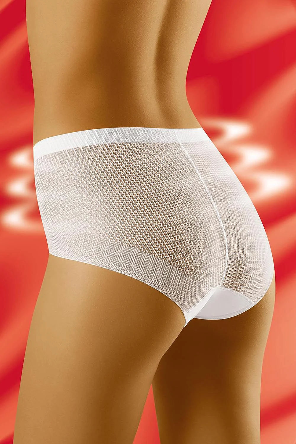 Culotte haute synthétique noire moderne texturée confortable transparente gainante pour silhouette féminine élégante et sensuelle