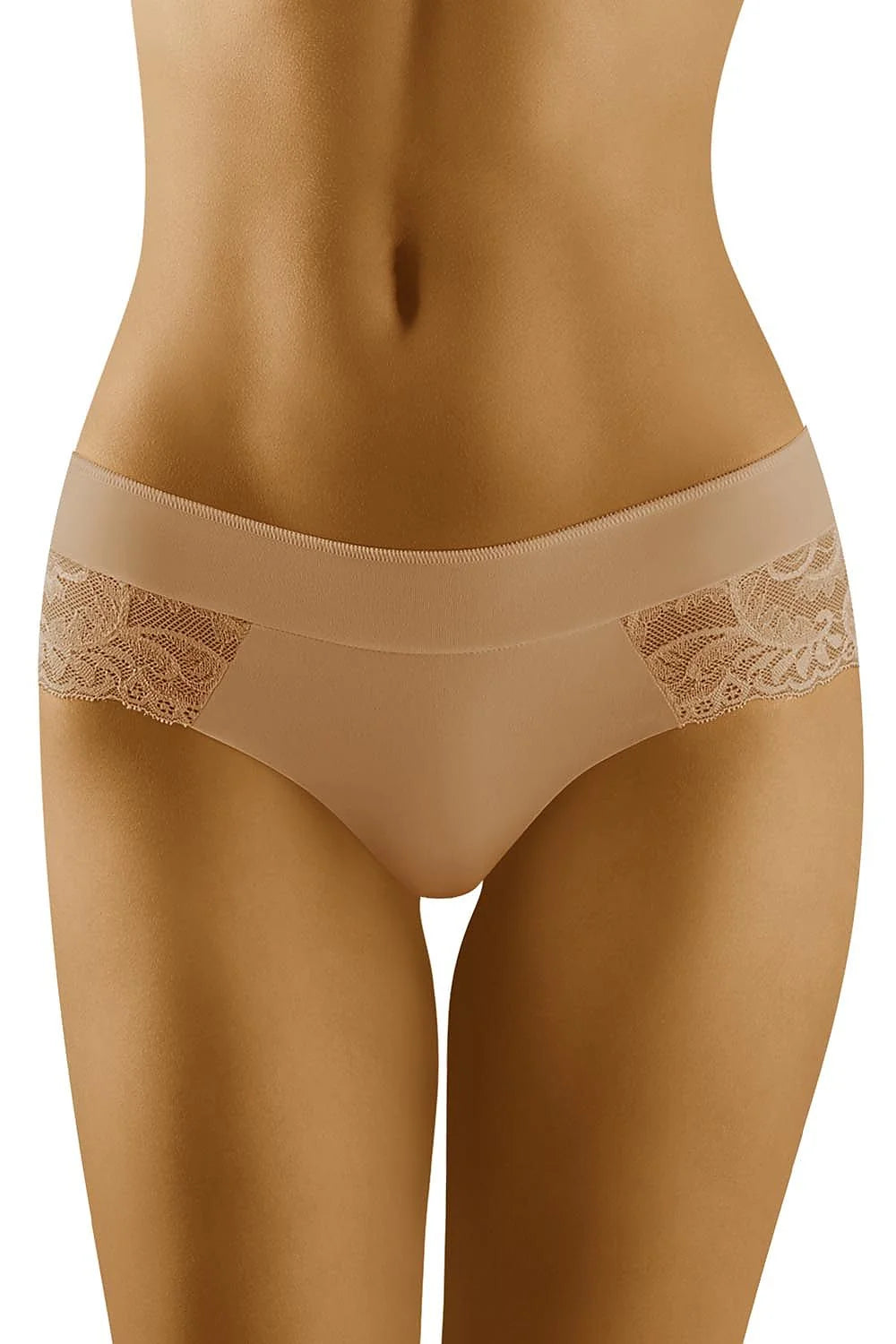 Culotte noire en dentelle sexy et élégante avec transparence délicate pour sublimer vos courbes féminines