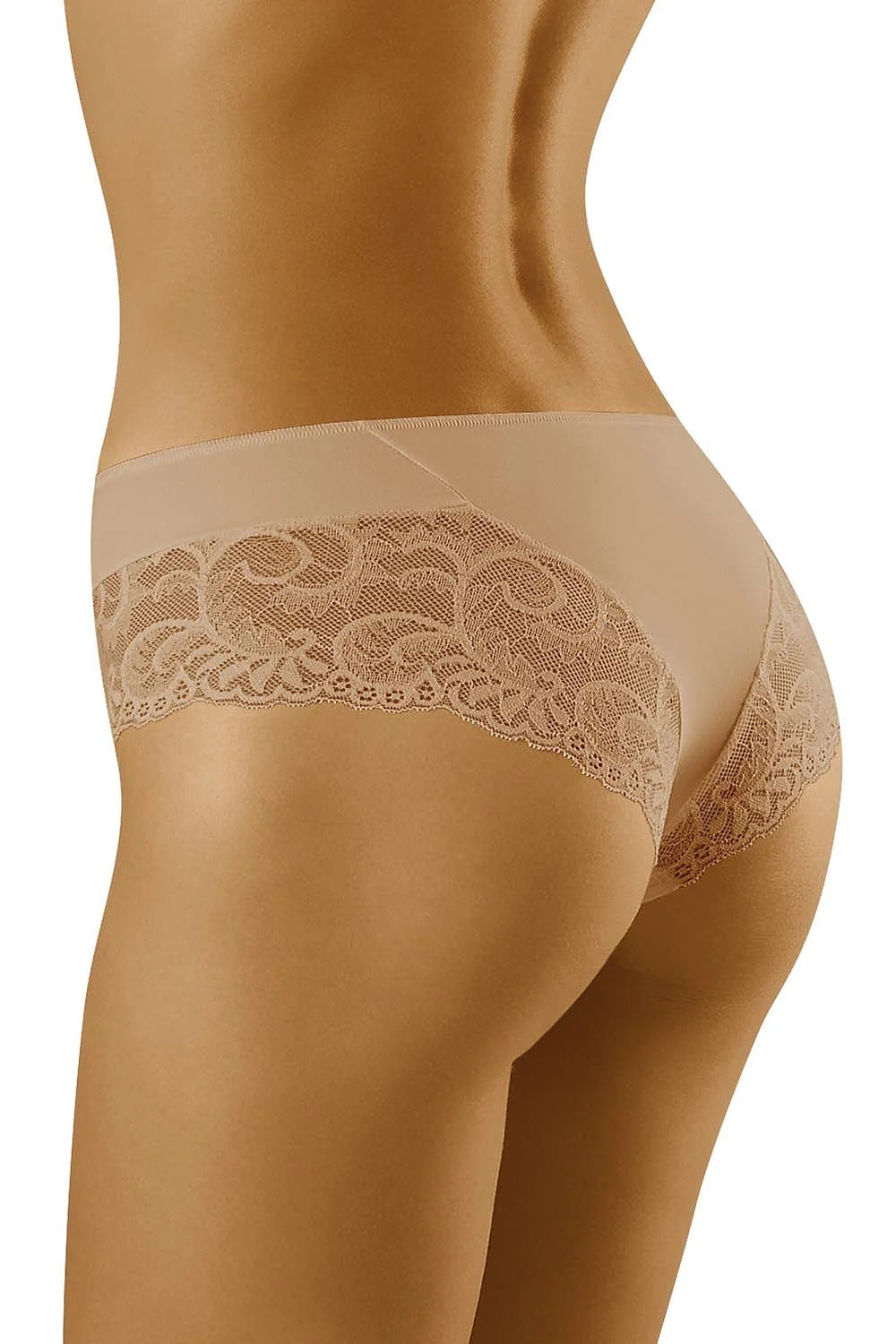 Culotte noire en dentelle sexy et élégante avec transparence délicate pour sublimer vos courbes féminines