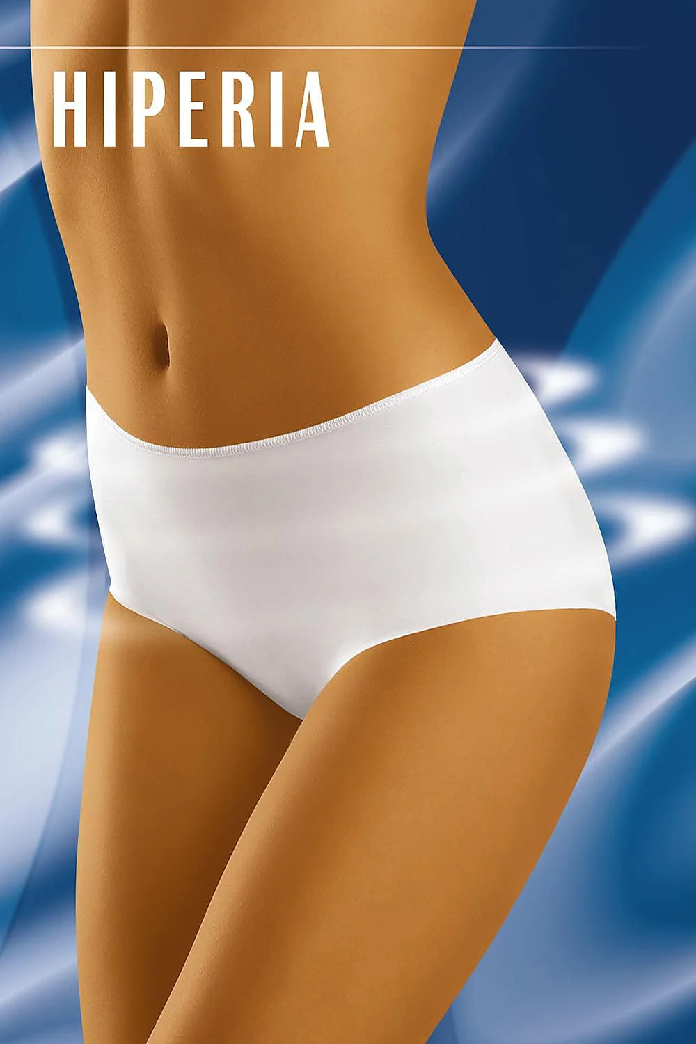 Culotte taille haute beige en microfibre lisse confort sans couture pour femmes modernes et actives