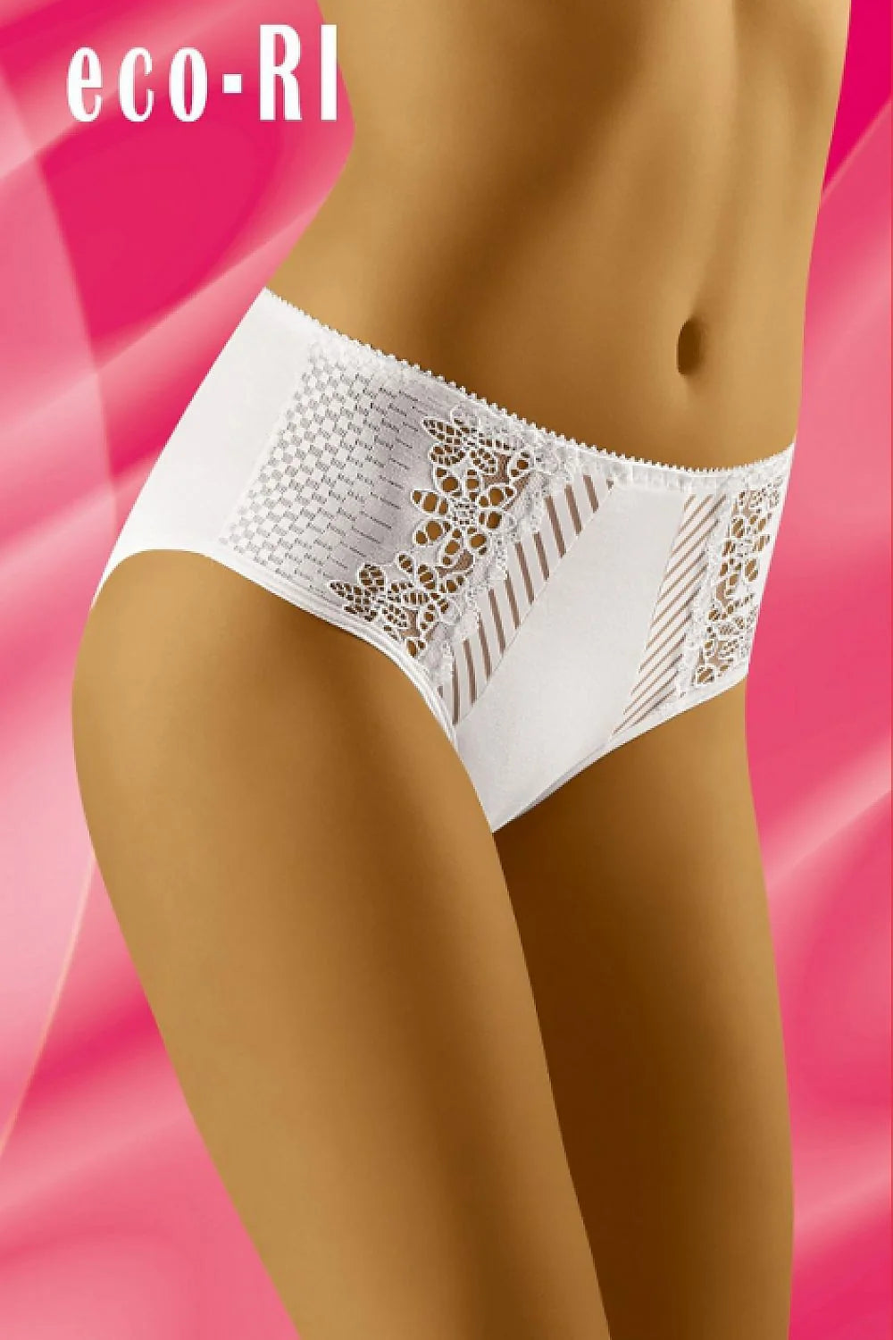 Culotte taille haute en dentelle blanche élégante avec broderies florales pour femme chic et raffinée