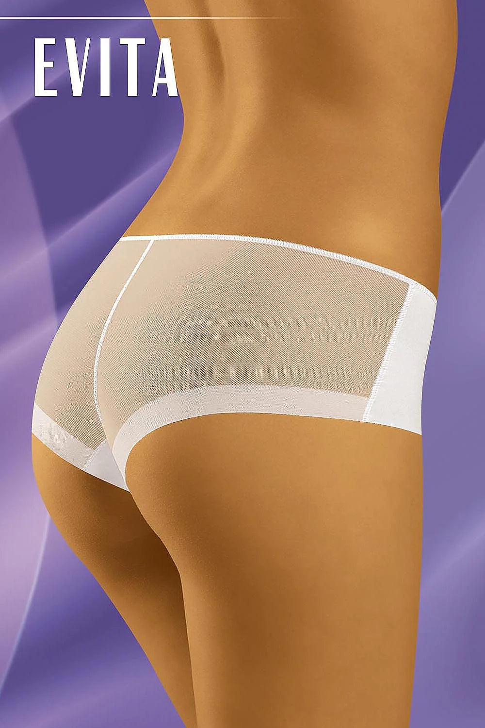 Culotte tulle transparente sexy moderne marron taille basse confort séduction lingerie féminine raffinée quotidienne