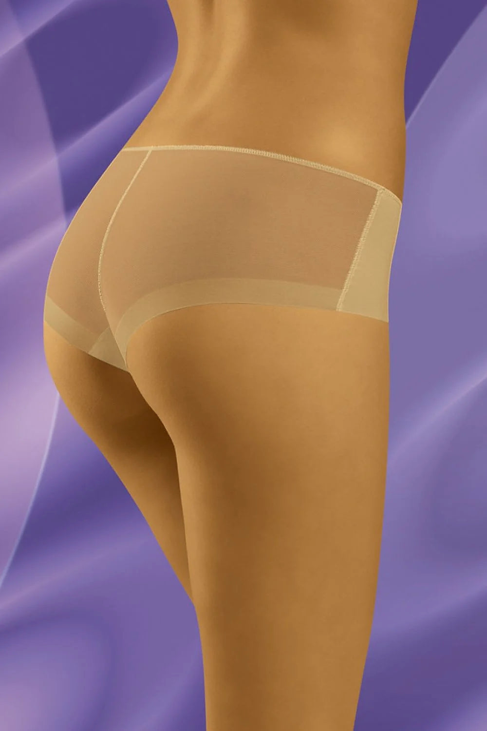 Culotte tulle transparente sexy moderne marron taille basse confort séduction lingerie féminine raffinée quotidienne