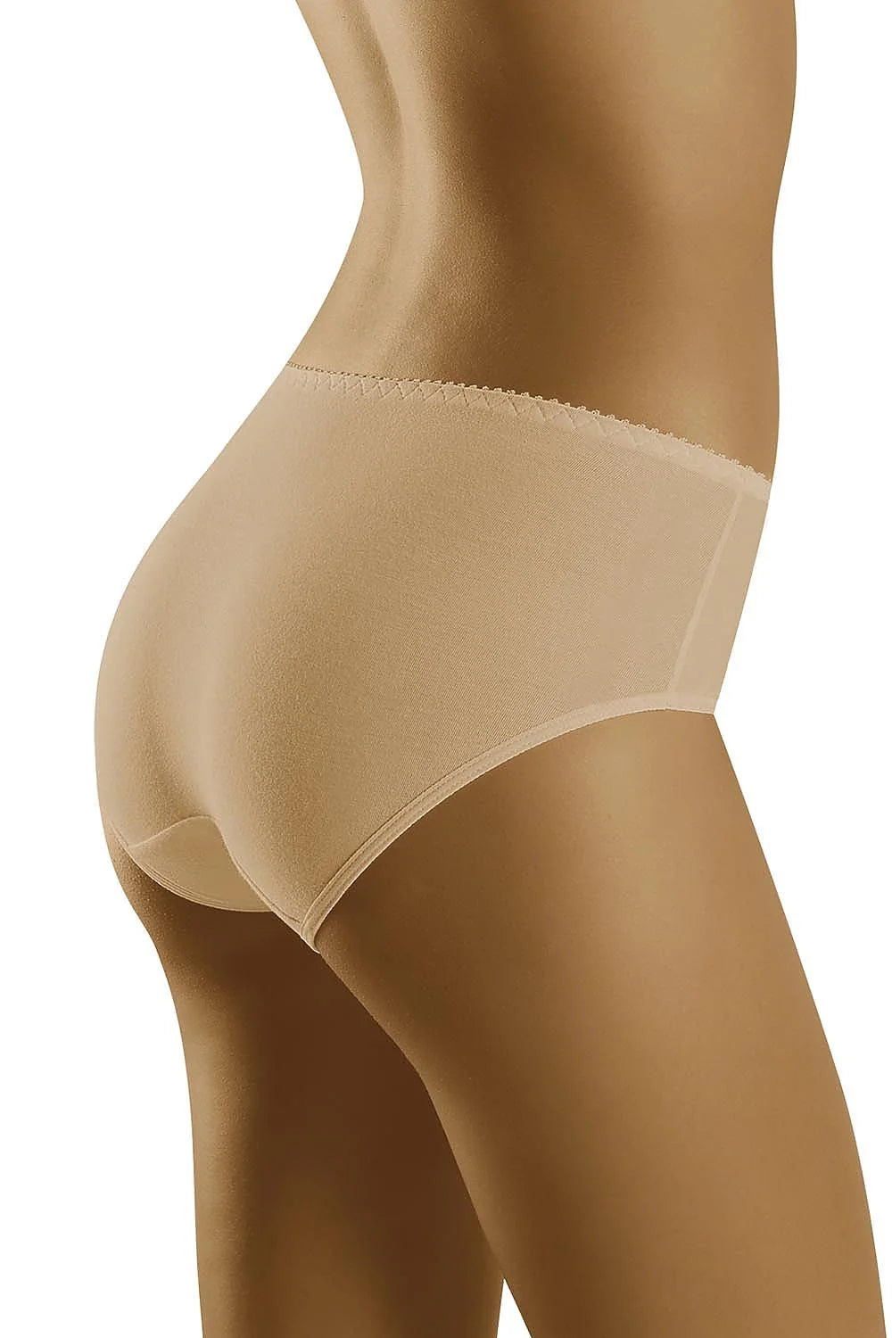 culotte wolbar dentelle microfibre extensible coton doux finition lisse coupe taille moyenne couvrante coutures plates invisible beige blanc noir confortable