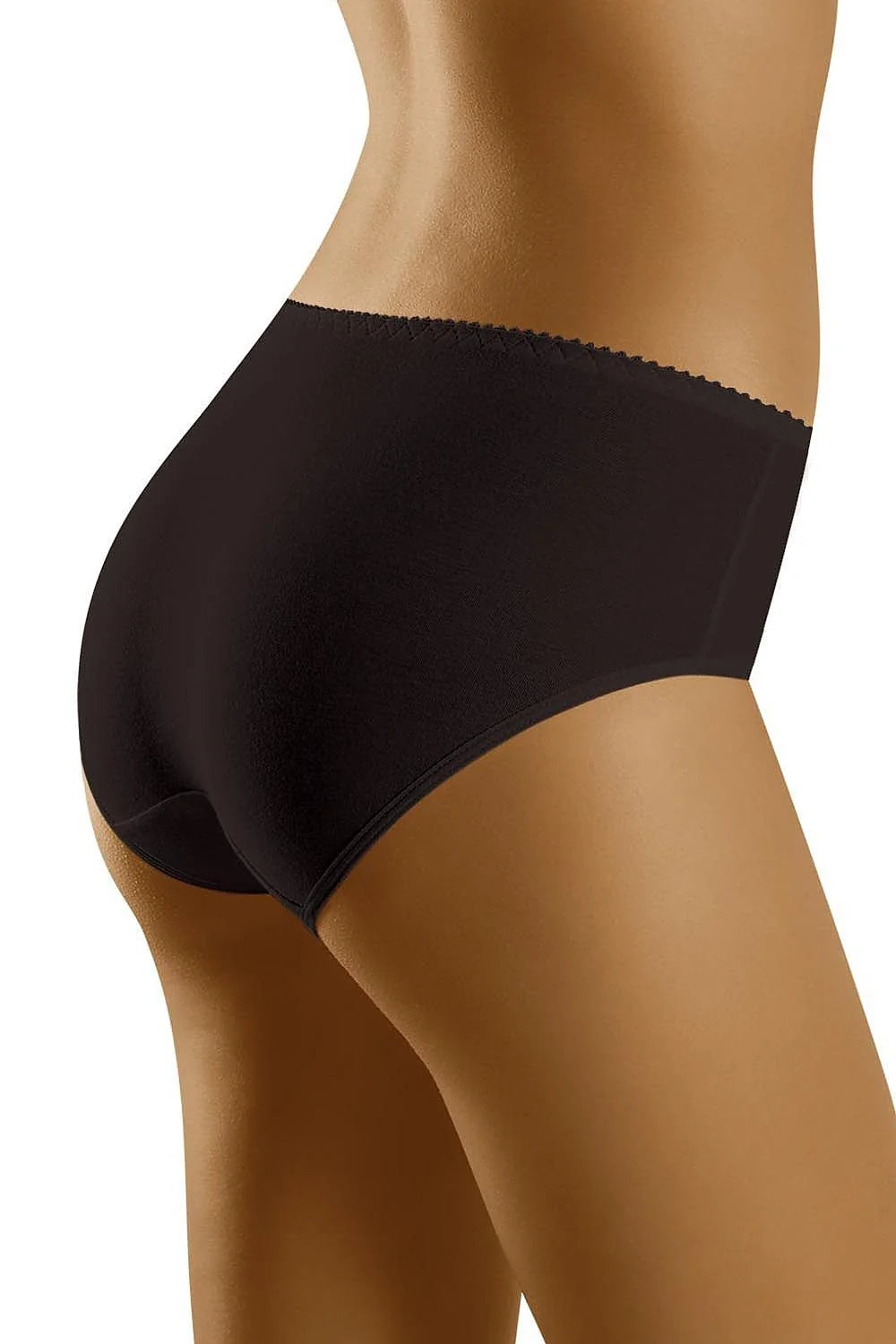 culotte wolbar dentelle microfibre extensible coton doux finition lisse coupe taille moyenne couvrante coutures plates invisible beige blanc noir confortable