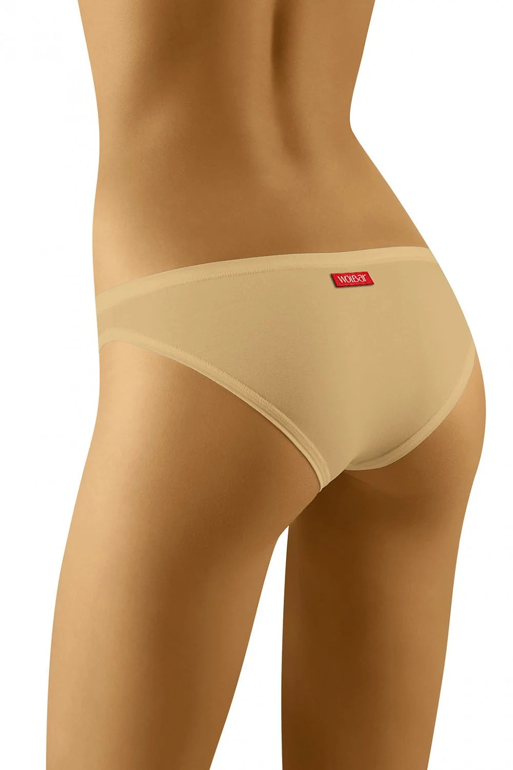 Culottes blanches en coton doux coupe bikini taille basse confort quotidien lingerie élégante femme