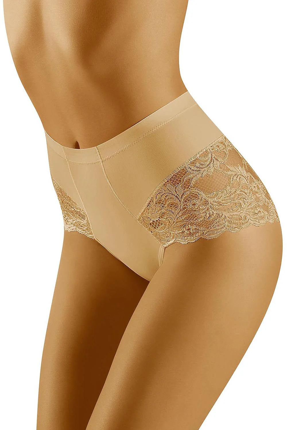 Culottes en dentelle ajourée Wolbar élégantes confortables, silhouette affinée, maintien optimal pour femmes modernes