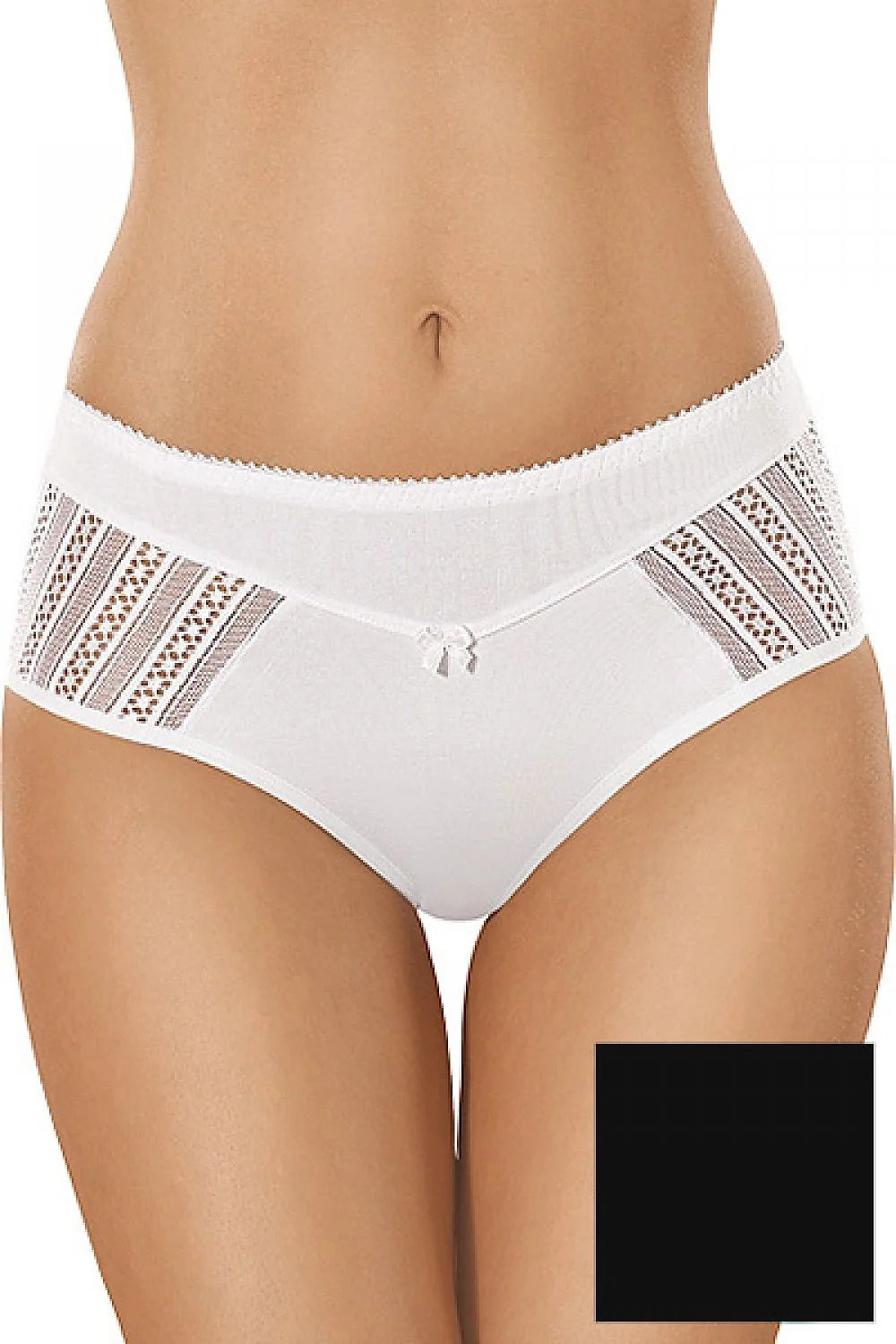Culottes en dentelle blanche confortables taille haute pour une élégance féminine et chic quotidienne