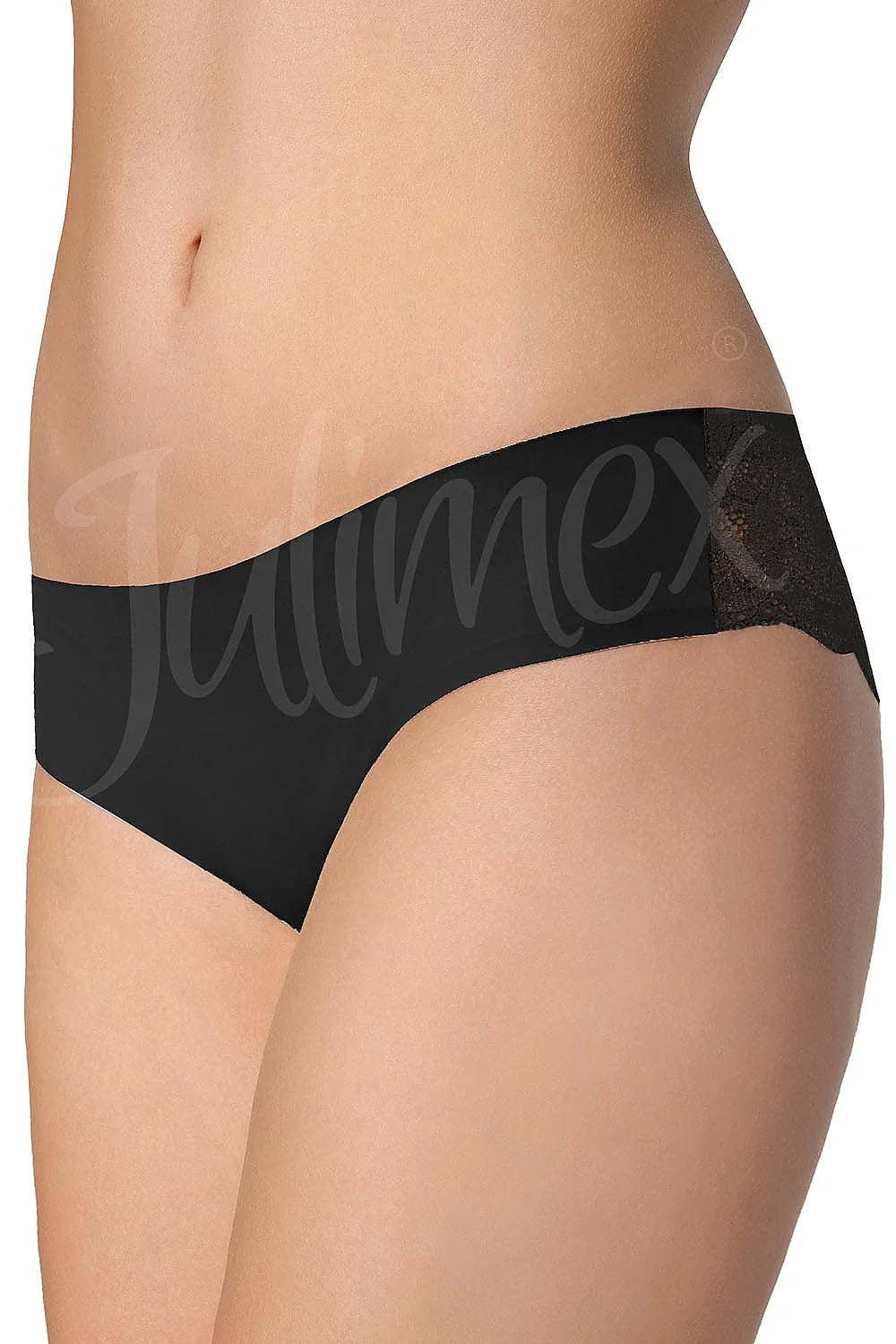Culottes en dentelle blanche Julimex, élégantes et confortables, taille basse pour une allure romantique